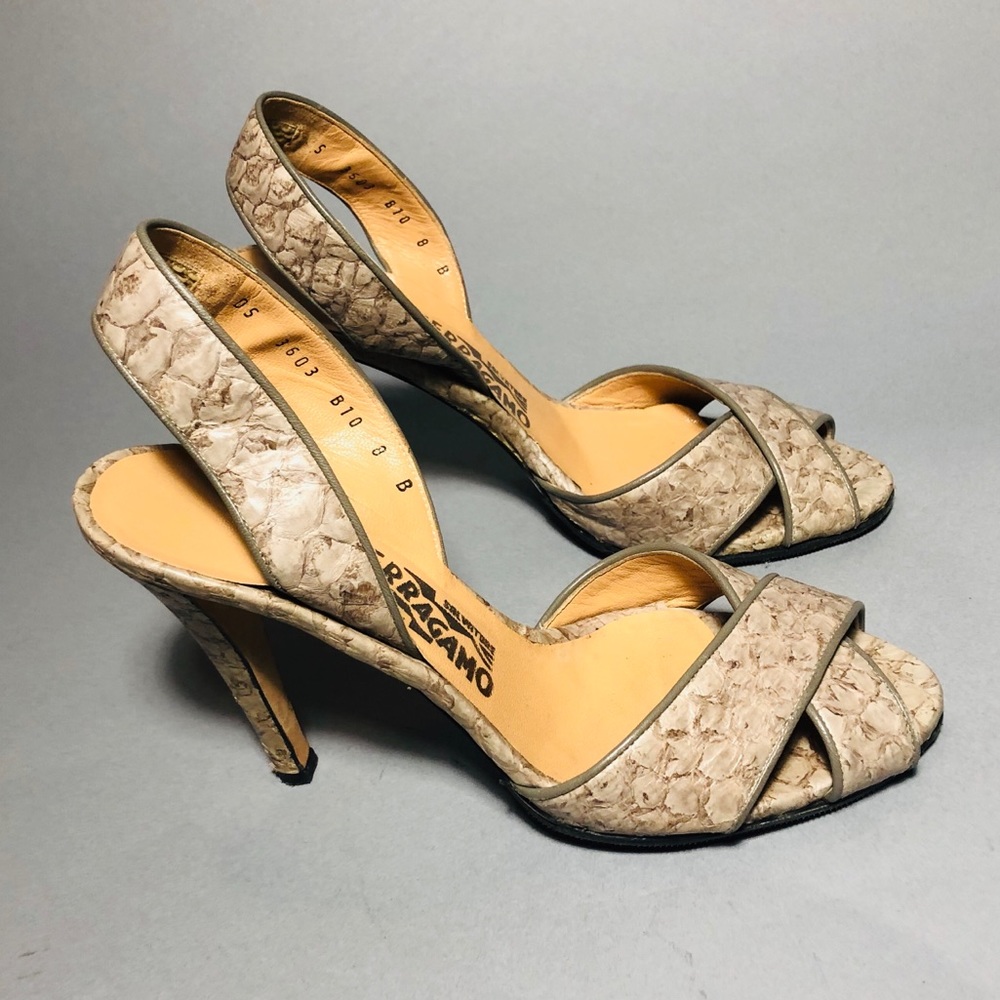 Authentic Salvatore Ferragamo Open toe Sandals
